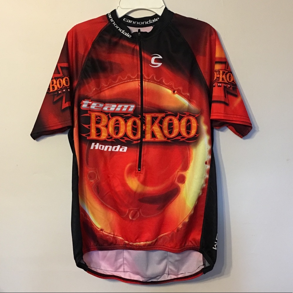 NWT Cannondale Team Bookoo Jersey Men/M Red